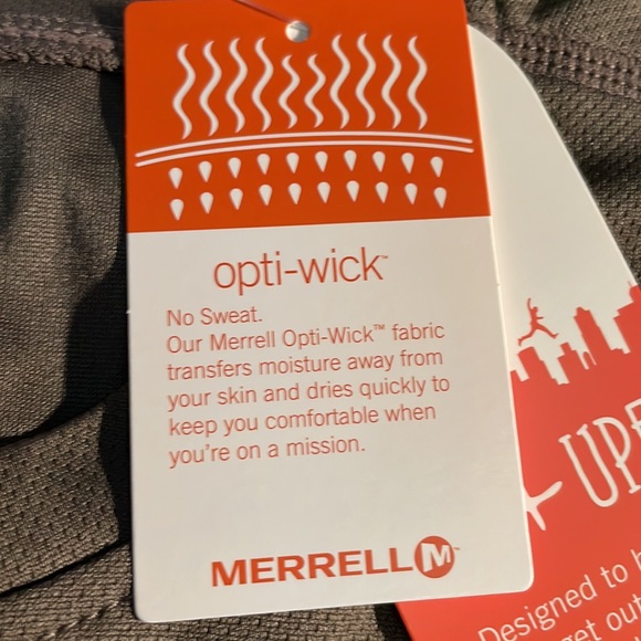 Brand new with tags, men’s Merrell Opti-wick  Barefoot Tee. - Picture 3 of 5